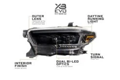 Toyota Tacoma (16-23) XB Evo Hybrid LED Headlights 28 Toyota Tacoma (16-23) XB Evo Hybrid LED Headlights -Car Parts Shop ToyotaTacoma 16 23 XBEvoHybridLEDHeadlights6