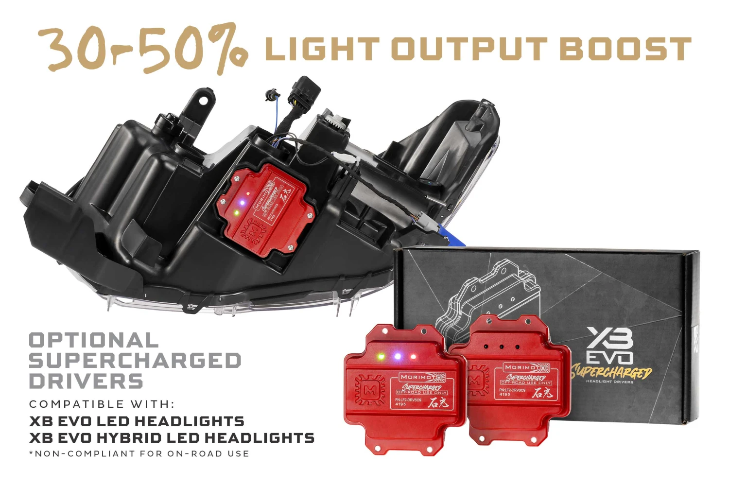 Toyota Tacoma (16-23) XB Evo Hybrid LED Headlights 11 Toyota Tacoma (16-23) XB Evo Hybrid LED Headlights - Image 9