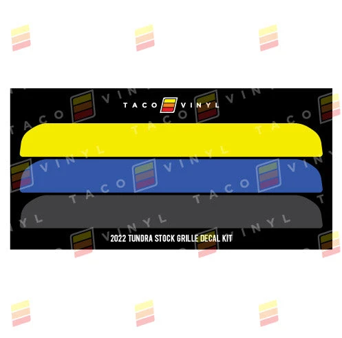 2022+ Tundra Offroad Grille Decal 17 2022+ Tundra Offroad Grille Decal - Image 15