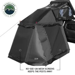 XD Everest Annex Room Roof Top Tent Extension - Black Body Grey Trim -Car Parts Shop XDEverestAnnexRoomRoofTopTentExtension12