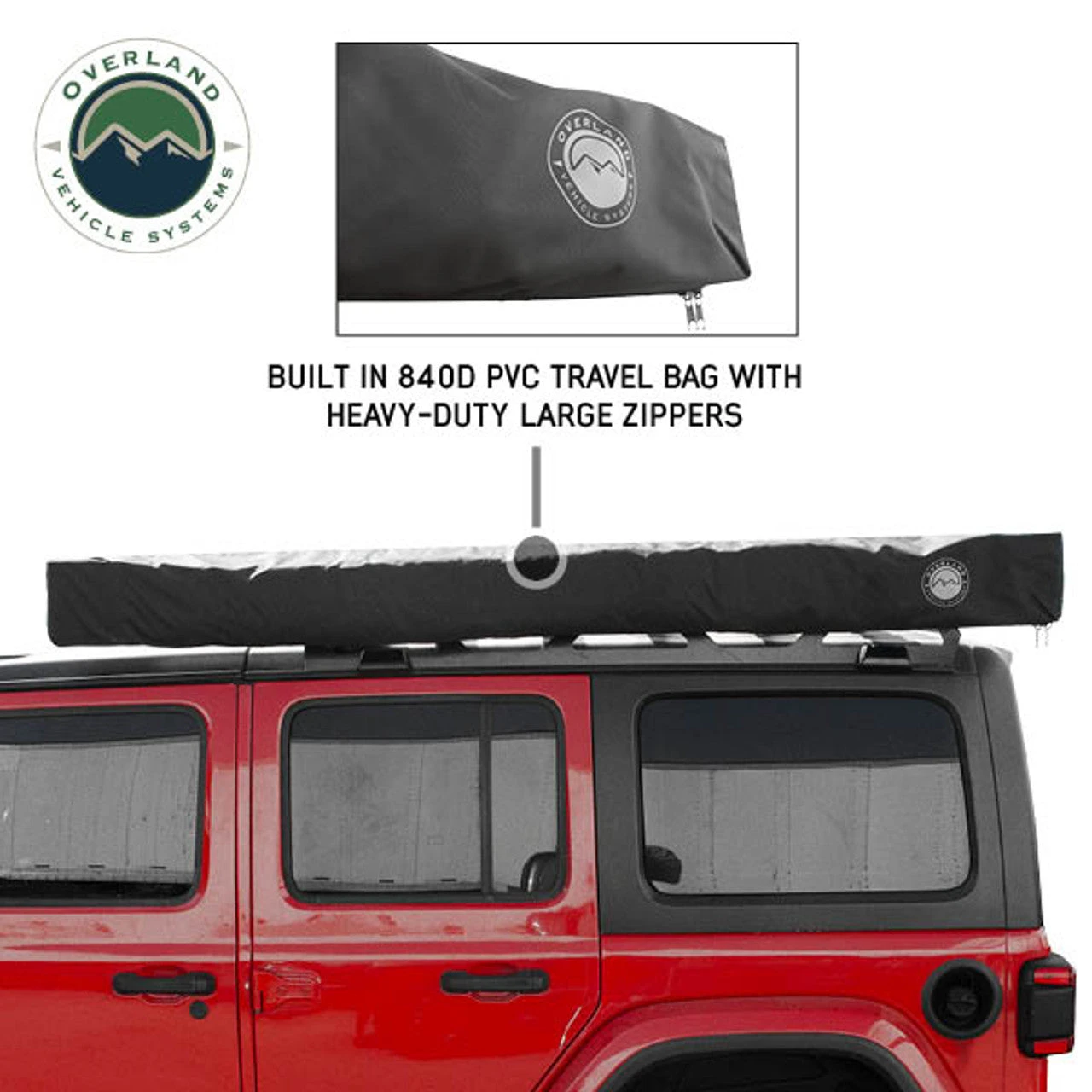 XD Nomadic 180 - Awning, Universal, Black Body, Black Trim W/Black Travel Bag 14 XD Nomadic 180 - Awning, Universal, Black Body, Black Trim W/Black Travel Bag - Image 12