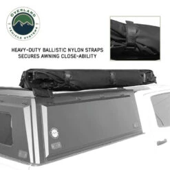 XD Nomadic 2.0 - 6.5' Awning - W/ Lights, Black Out, Black Fabric & Travel Cover Universal -Car Parts Shop XDNomadic2.0 6.5 Awning3