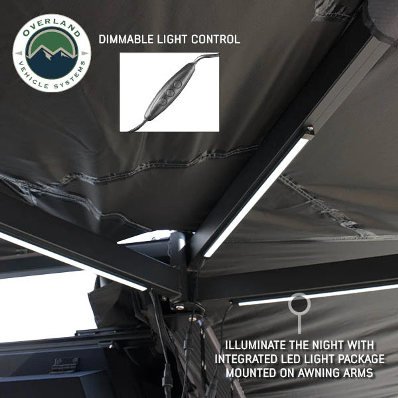 XD Nomadic 270 - Awning W/Lights & Black Out Grey Hex, Black Trim & Black Travel Cover 12 XD Nomadic 270 - Awning W/Lights & Black Out Grey Hex, Black Trim & Black Travel Cover - Image 10