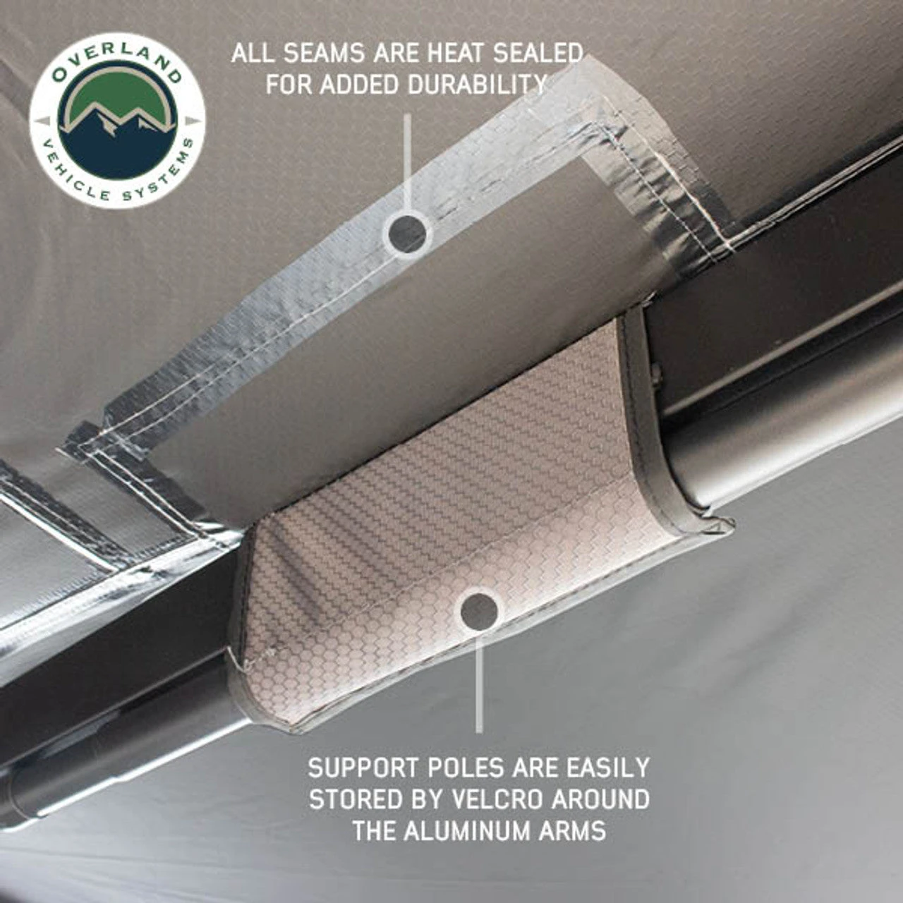 XD Nomadic 270 - Awning W/Lights & Black Out Grey Hex, Black Trim & Black Travel Cover 11 XD Nomadic 270 - Awning W/Lights & Black Out Grey Hex, Black Trim & Black Travel Cover - Image 9
