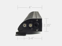 43" Amber/White Dual Function LED Bar -Car Parts Shop dualrowsidegreyt