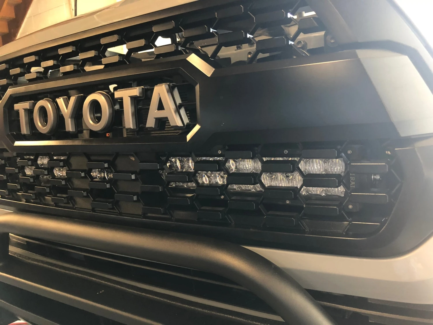 32" Upper Grille LED Light Bar Brackets Kit For 2016-2023 Toyota Tacoma 4 32" Upper Grille LED Light Bar Brackets Kit For 2016-2023 Toyota Tacoma - Image 2