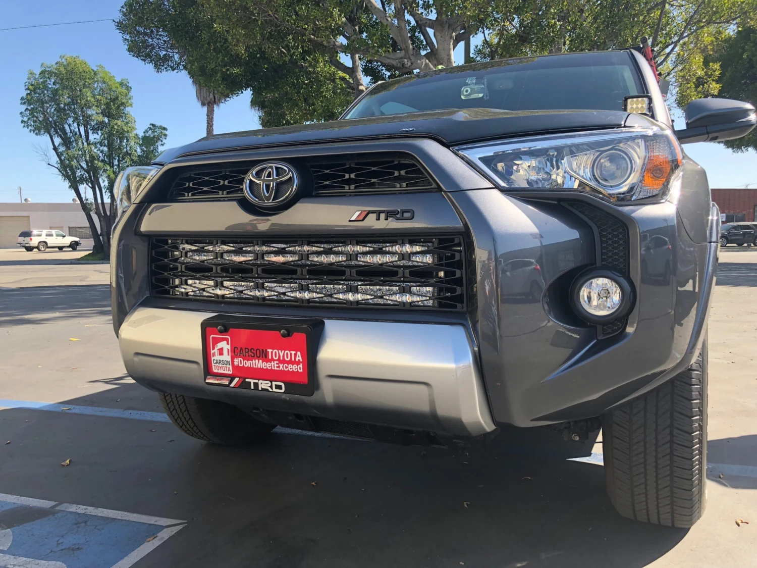32" Hidden Grille LED Light Bar Brackets Kit For 2014-2024 Toyota 4Runner 7 32" Hidden Grille LED Light Bar Brackets Kit For 2014-2024 Toyota 4Runner - Image 5