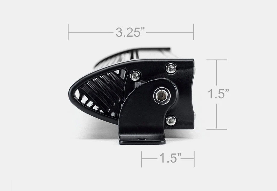 42" Slim Single Row LED Bar (Amber) 4 42" Slim Single Row LED Bar (Amber) - Image 2