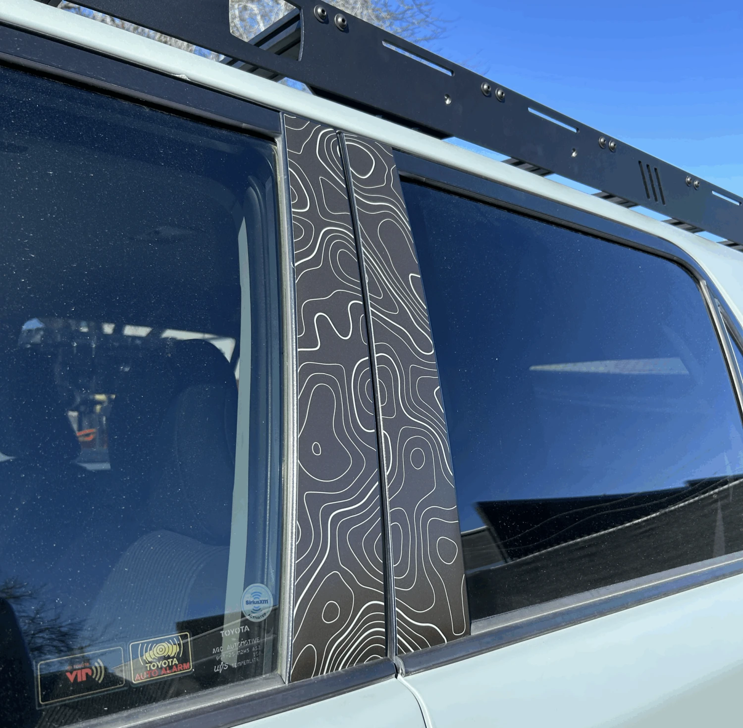 2010-24 4Runner Door Pillar Decals 4 2010-24 4Runner Door Pillar Decals - Image 2