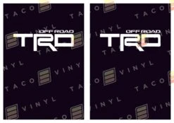 Alpha Bed Decals -Car Parts Shop x2TRDOffroadRearBedDecal